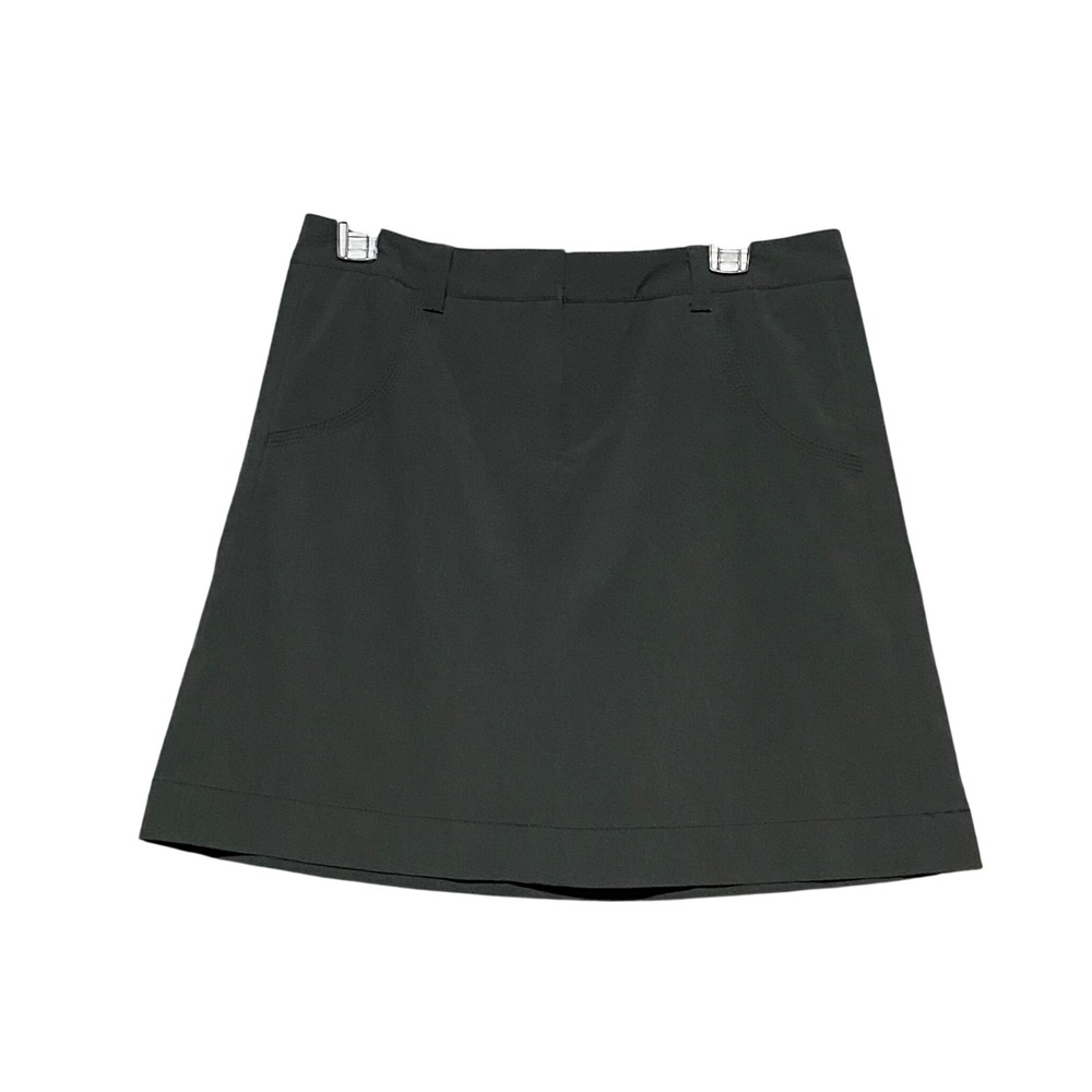 Annika Cutter & Buck Women's Black Golf Tennis Skort‎ Size 6 Activewear Skirt
